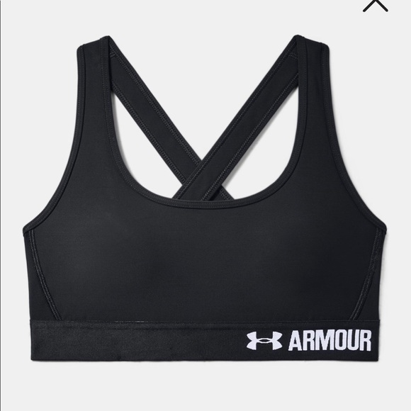 Under Armour Women’s Armour Crossback Sports Bra - Picture 8 of 12